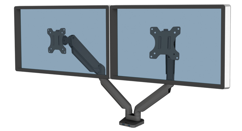 fellowes platinum monitor arms