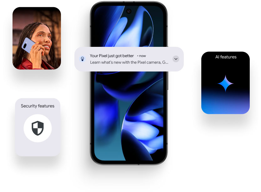 google pixel 9a stay secure