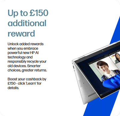 hp £150 additional reward