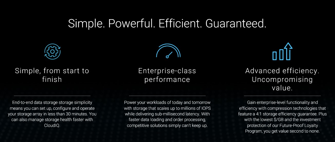 Dell simple powerful efficient guaranteed