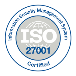 ISO 27001 Certified